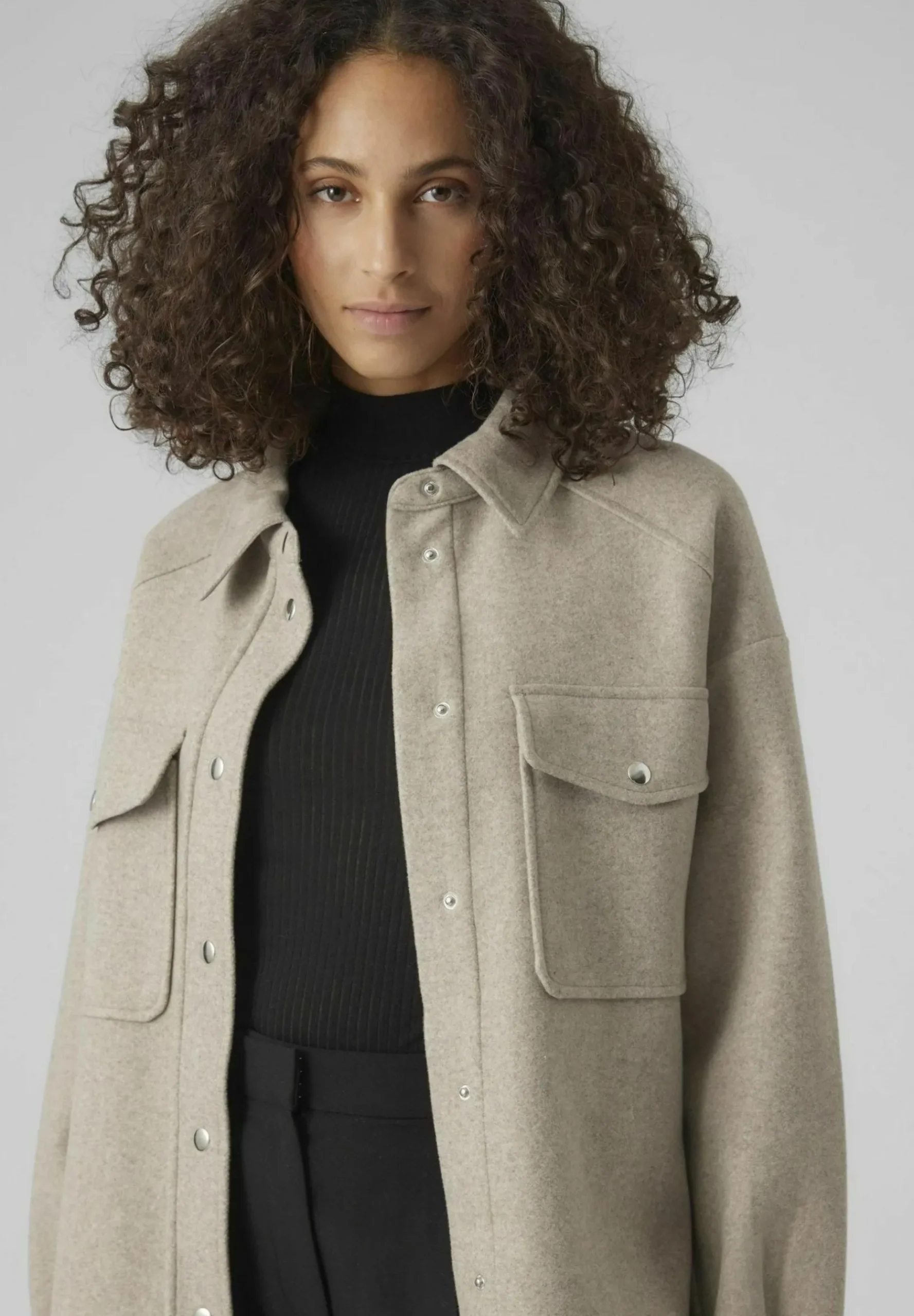 Vmvince Long Boxy Ls - Manteau Court|Vero Moda Clearance