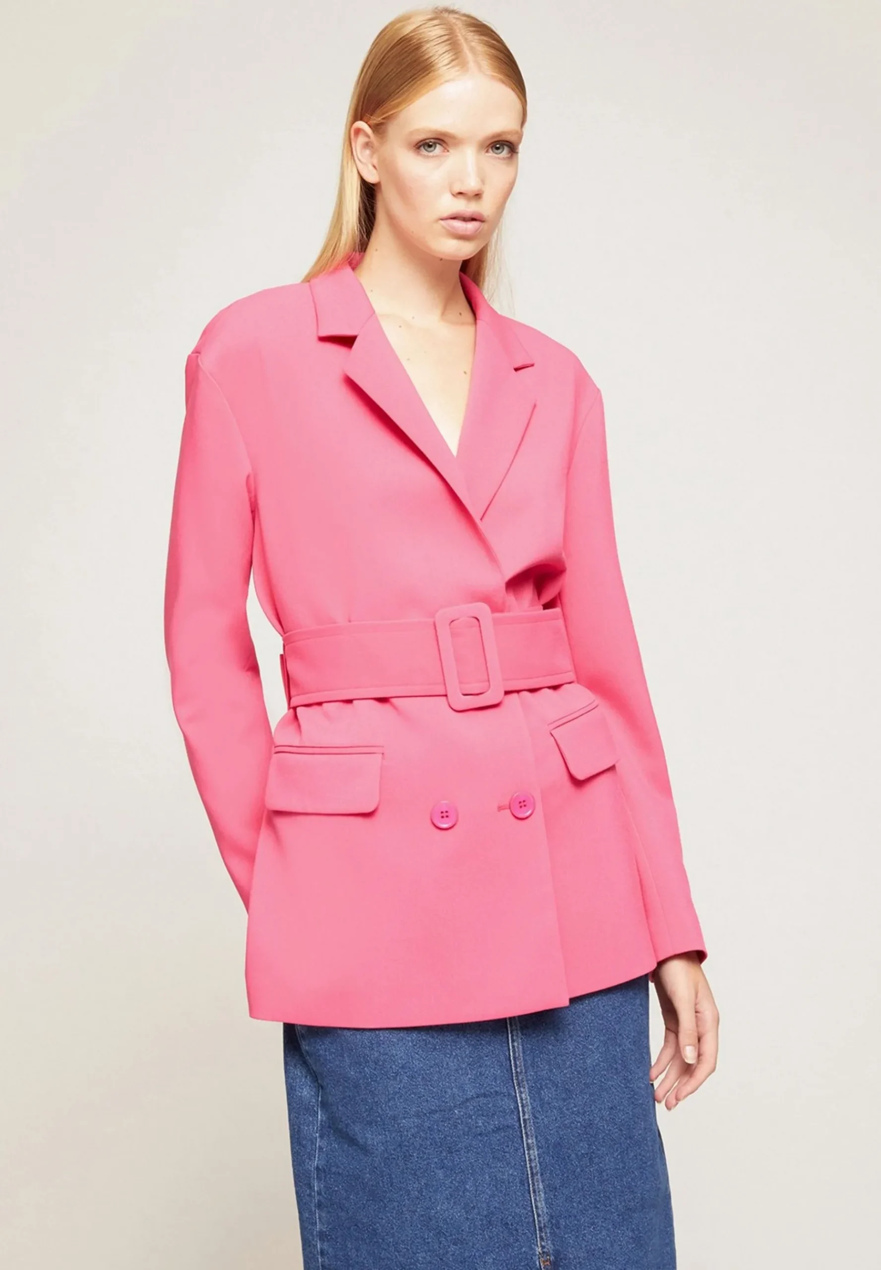 With Belt - Manteau Court|Motivi Flash Sale