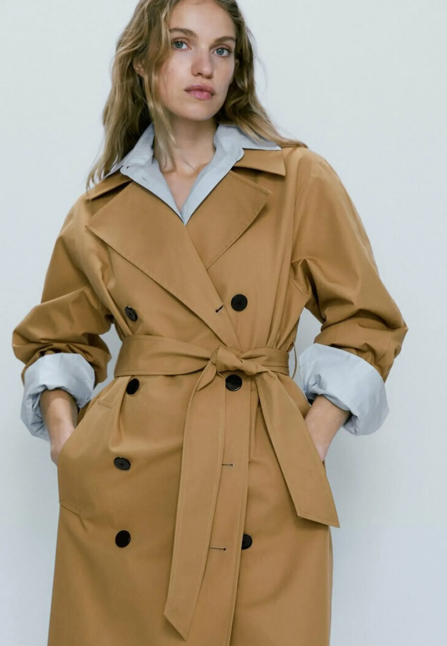With Belt - Trench|Massimo Dutti Shop