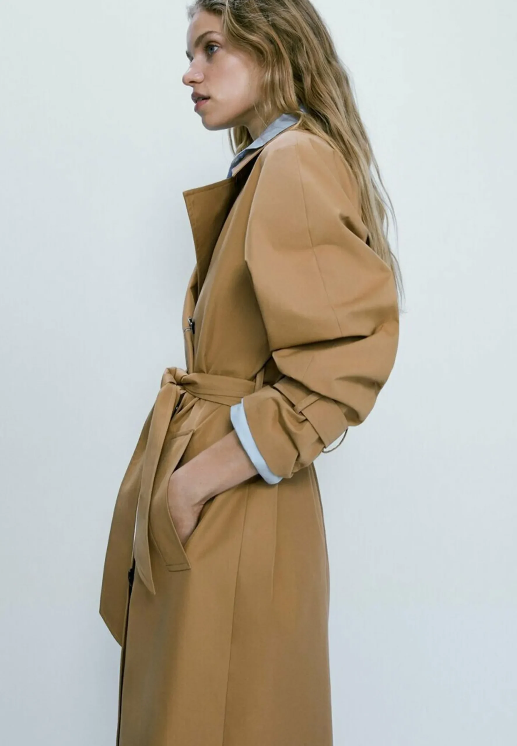 With Belt - Trench|Massimo Dutti Shop