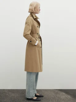 With Belt - Trench|Massimo Dutti Flash Sale