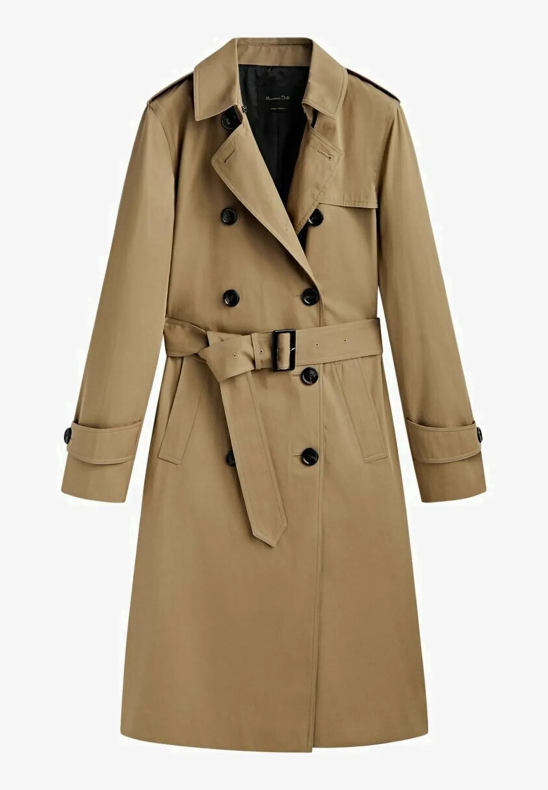 With Belt - Trench|Massimo Dutti Flash Sale