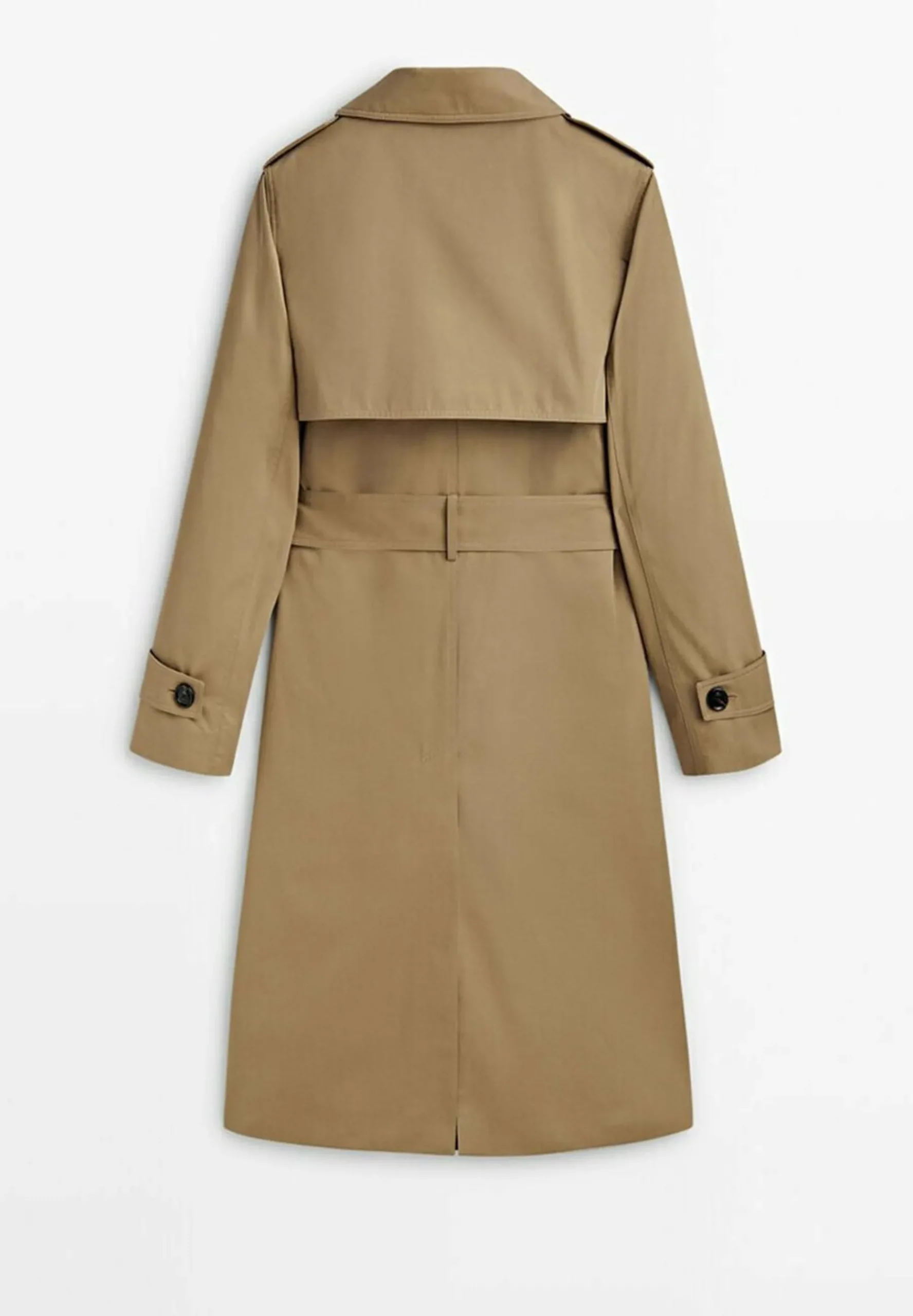 With Belt - Trench|Massimo Dutti Flash Sale