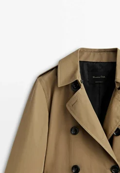 With Belt - Trench|Massimo Dutti Flash Sale