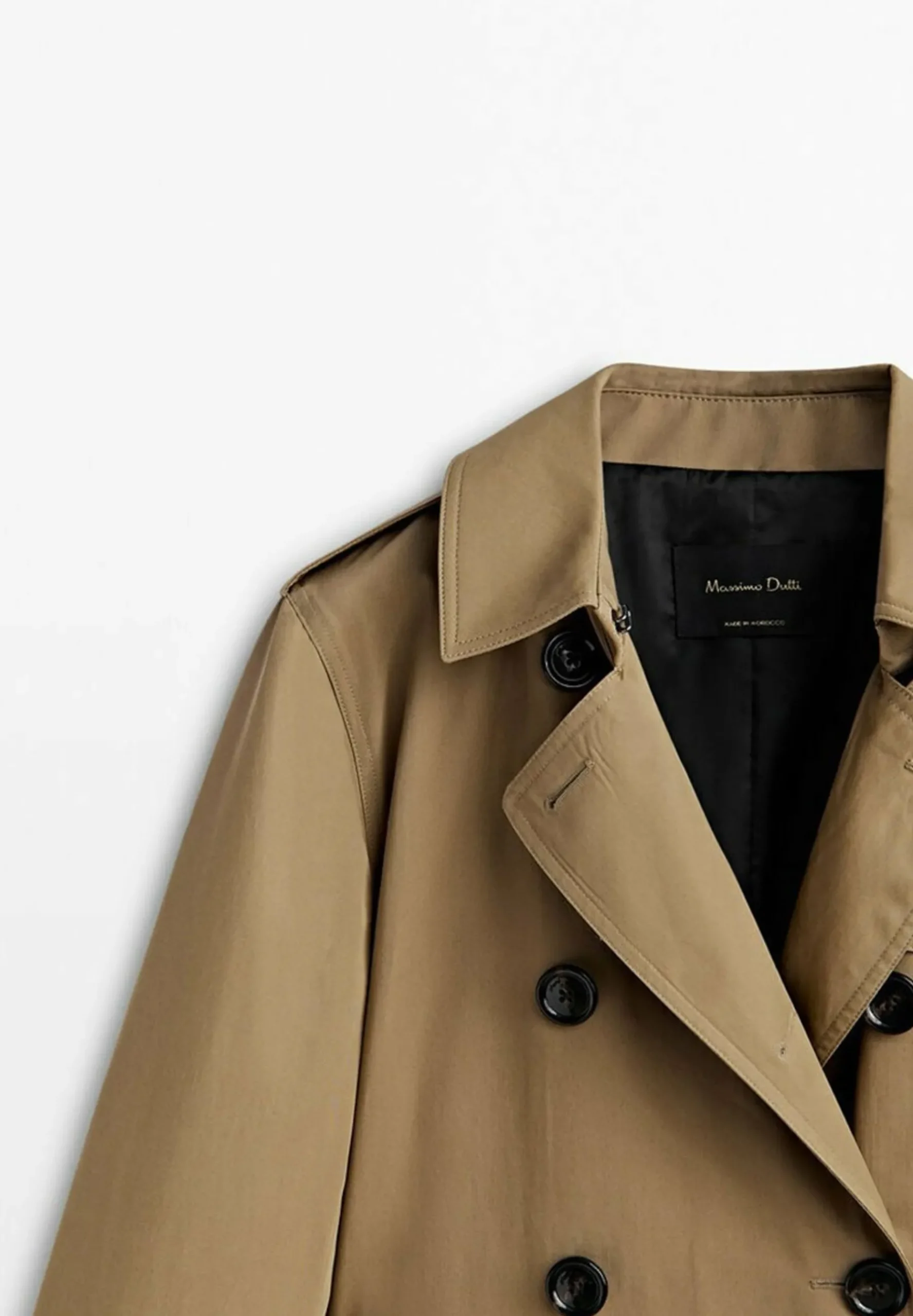 With Belt - Trench|Massimo Dutti Flash Sale