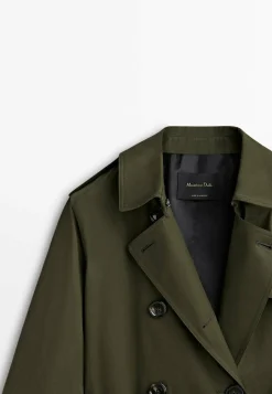 With Belt - Trench|Massimo Dutti Discount