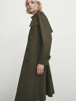 With Belt - Trench|Massimo Dutti Discount
