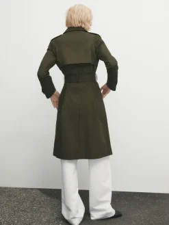 With Belt - Trench|Massimo Dutti Discount