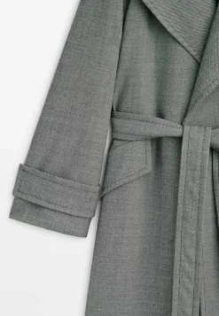 With Knot Detail Limited Edition - Trench|Massimo Dutti Outlet