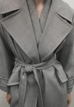With Knot Detail Limited Edition - Trench|Massimo Dutti Outlet