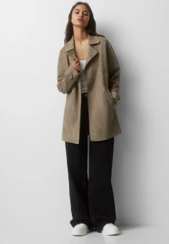 With Roll-Up Sleeves - Manteau Court|PULL&BEAR Hot