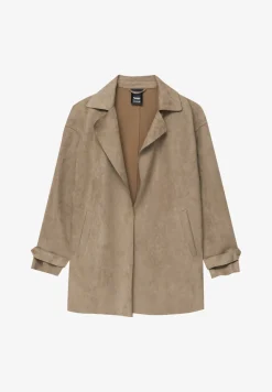 With Roll-Up Sleeves - Manteau Court|PULL&BEAR Hot