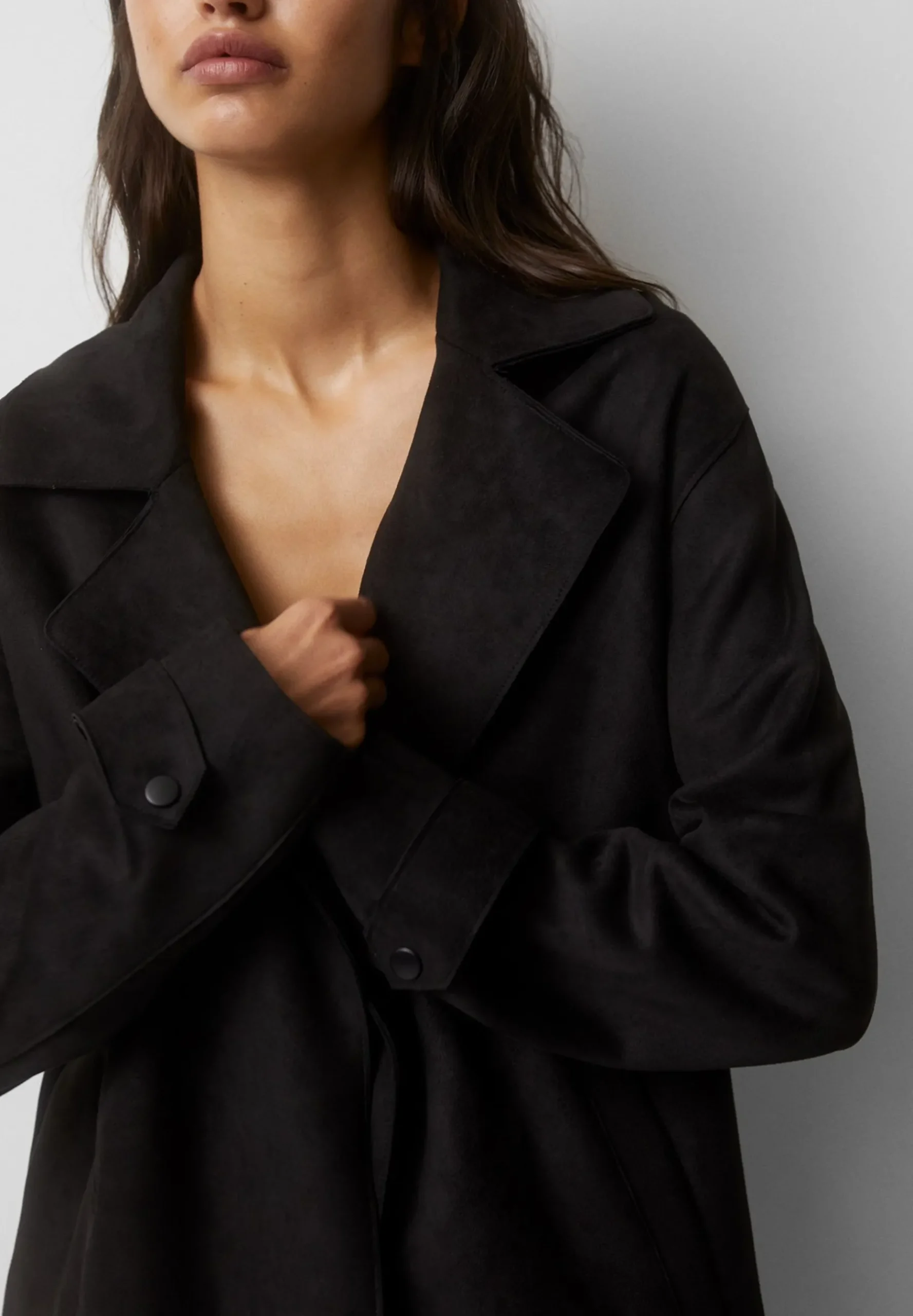 With Roll-Up Sleeves - Manteau Court|PULL&BEAR Shop