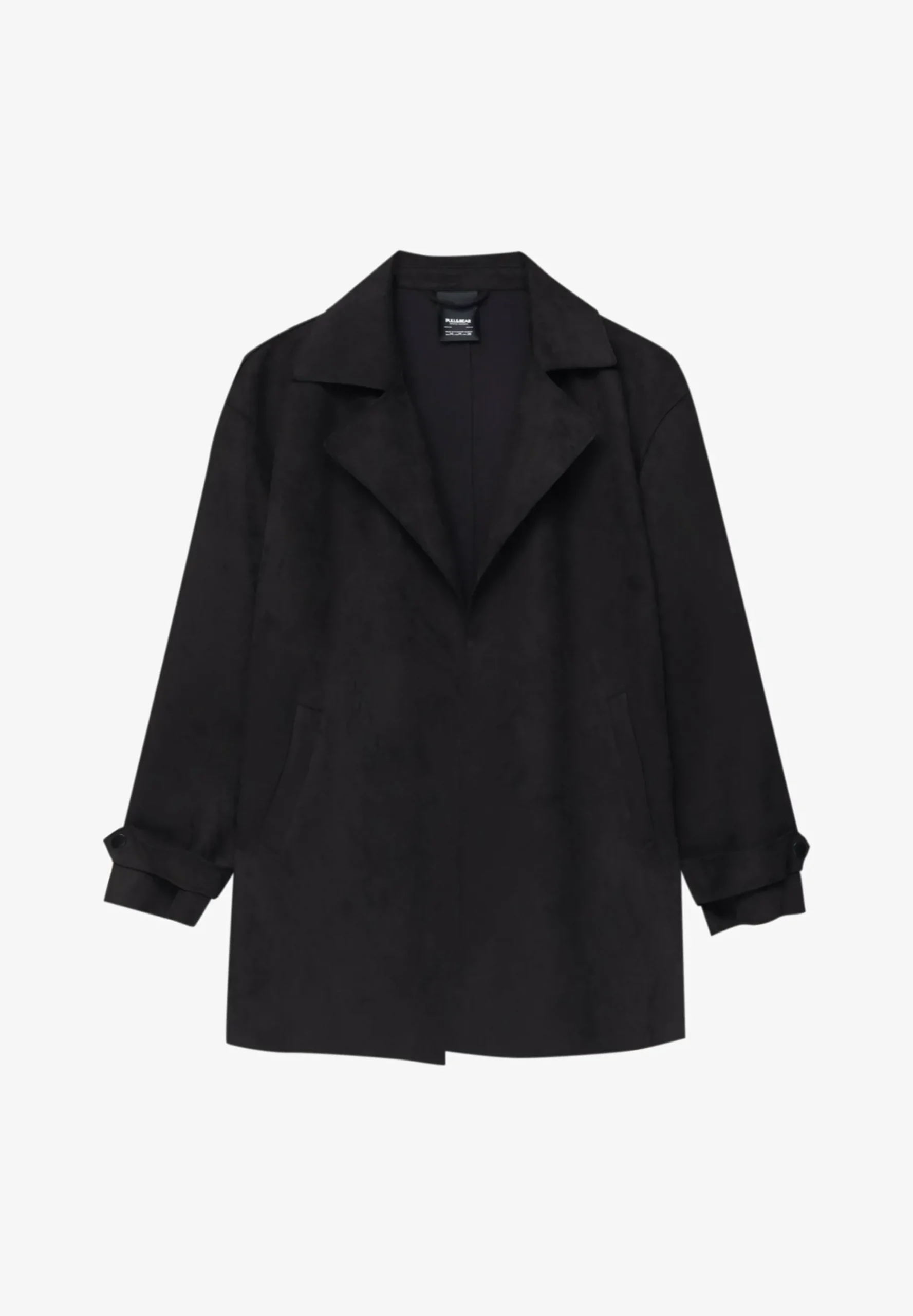 With Roll-Up Sleeves - Manteau Court|PULL&BEAR Shop