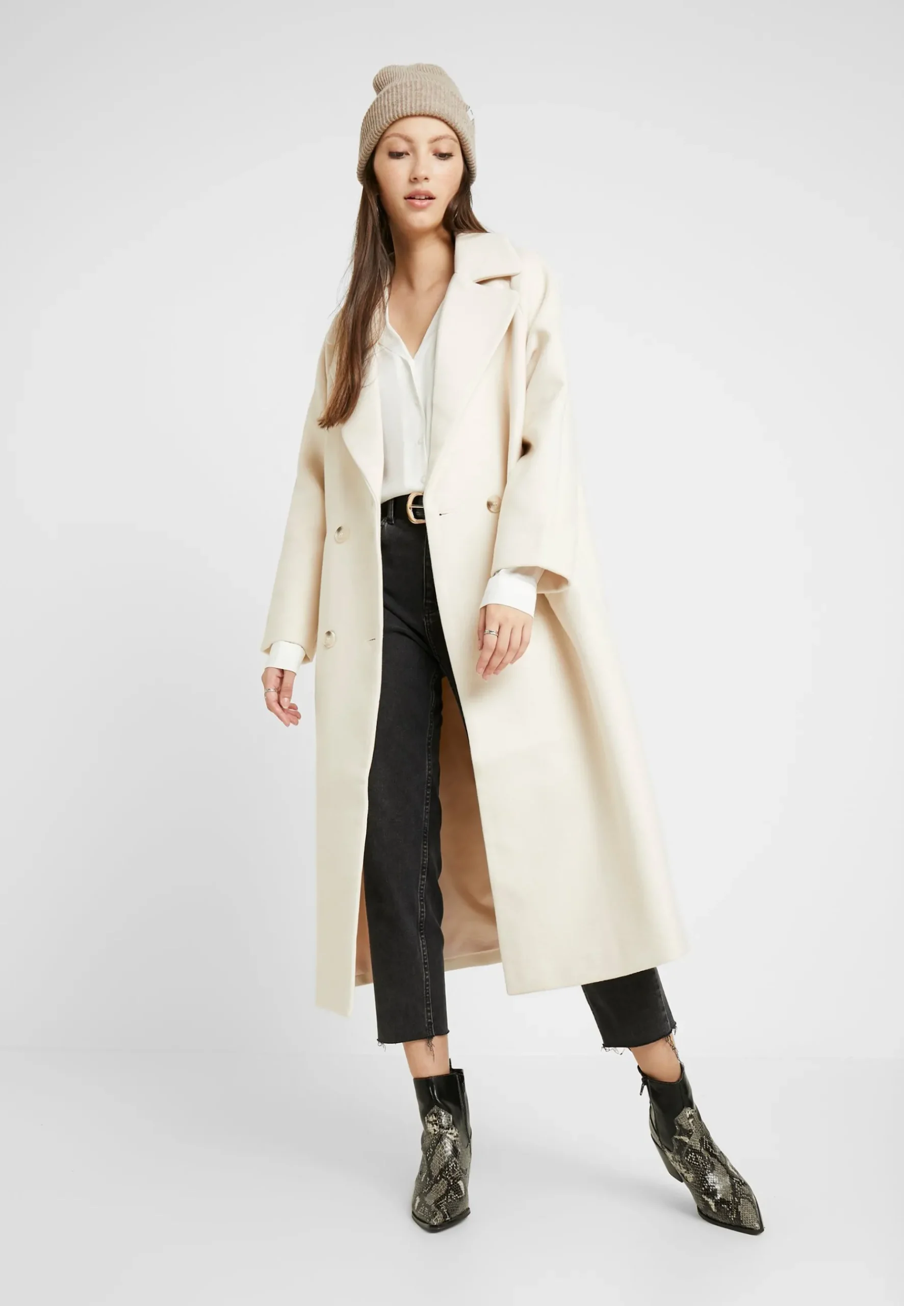 margit Long Coat - Manteau Classique|YAS Discount