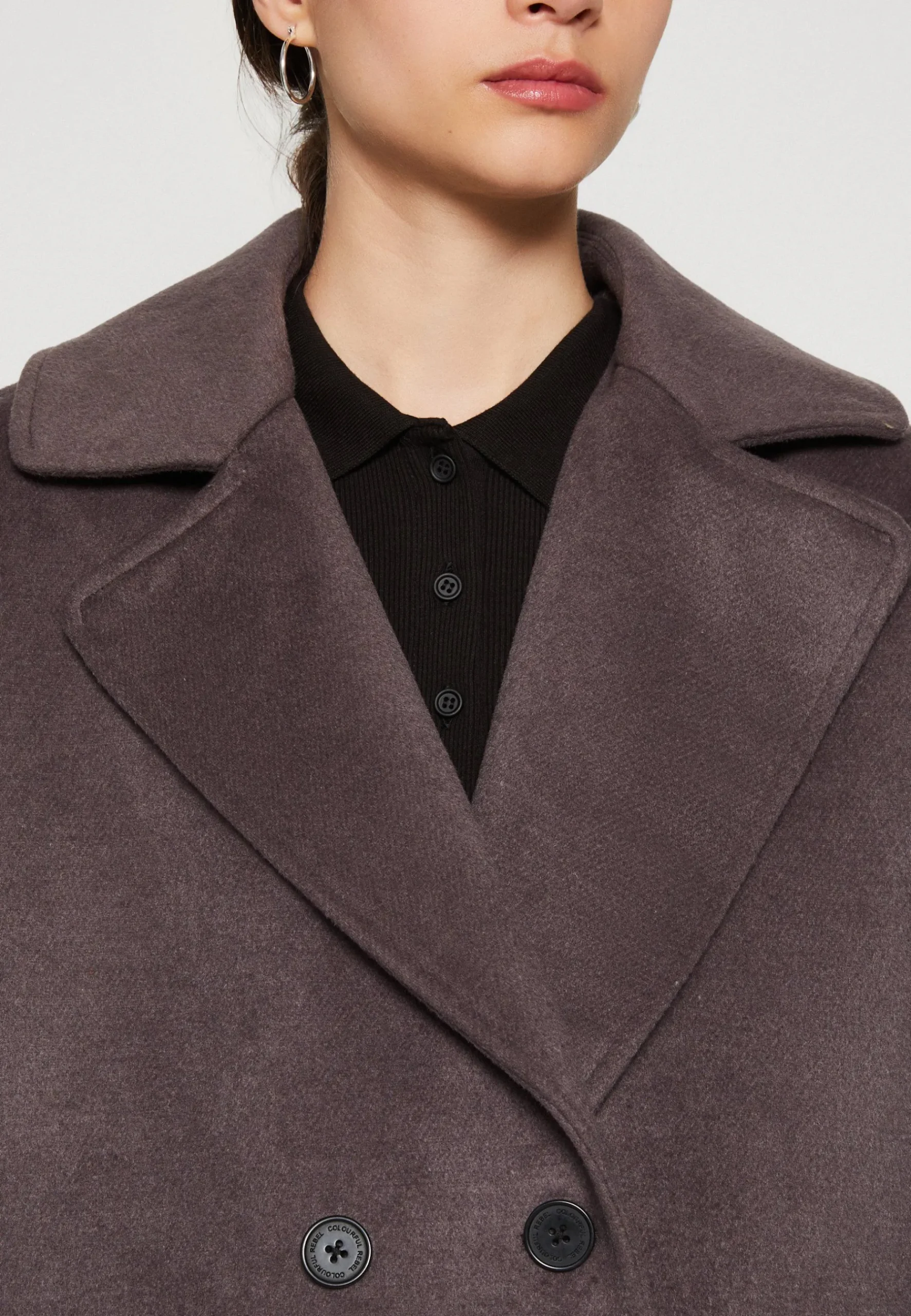 Zania Collar Coat - Manteau Classique|Colourful Rebel Shop